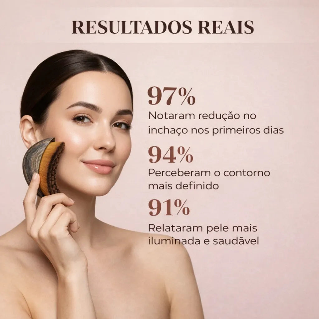 Escova Facial de Drenagem Linfática Eliora