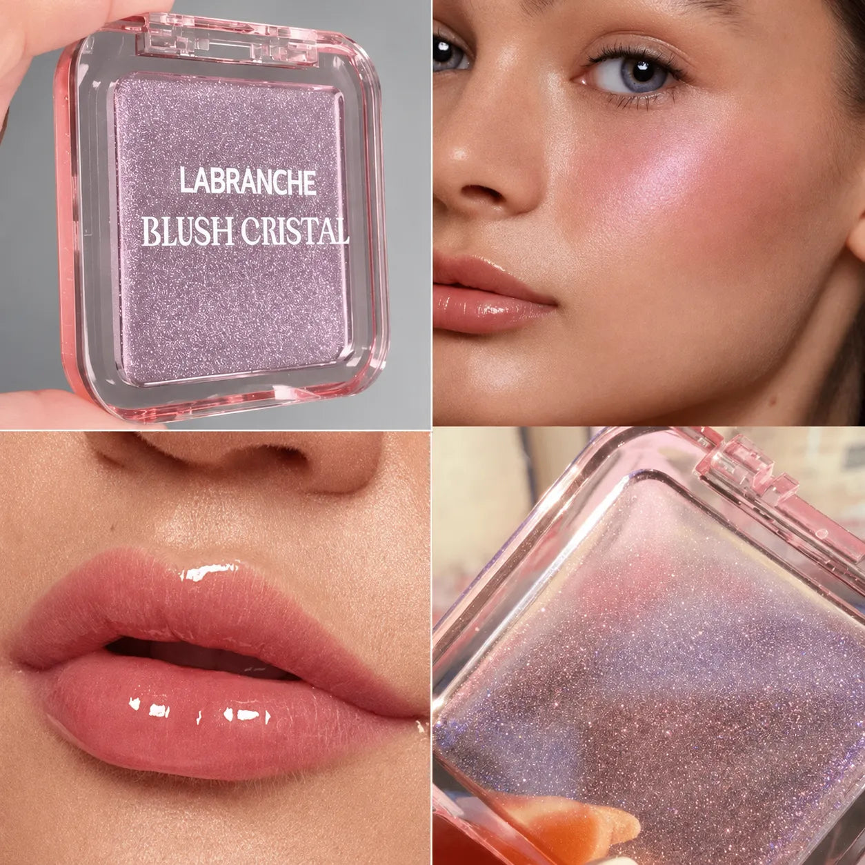 Blush Cristal Mágico Labranche – Cor Única e Brilho Natural