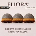 Escova Facial de Drenagem Linfática Eliora (Desconto Progressivo)