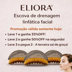 Escova Facial de Drenagem Linfática Eliora (Desconto Progressivo)